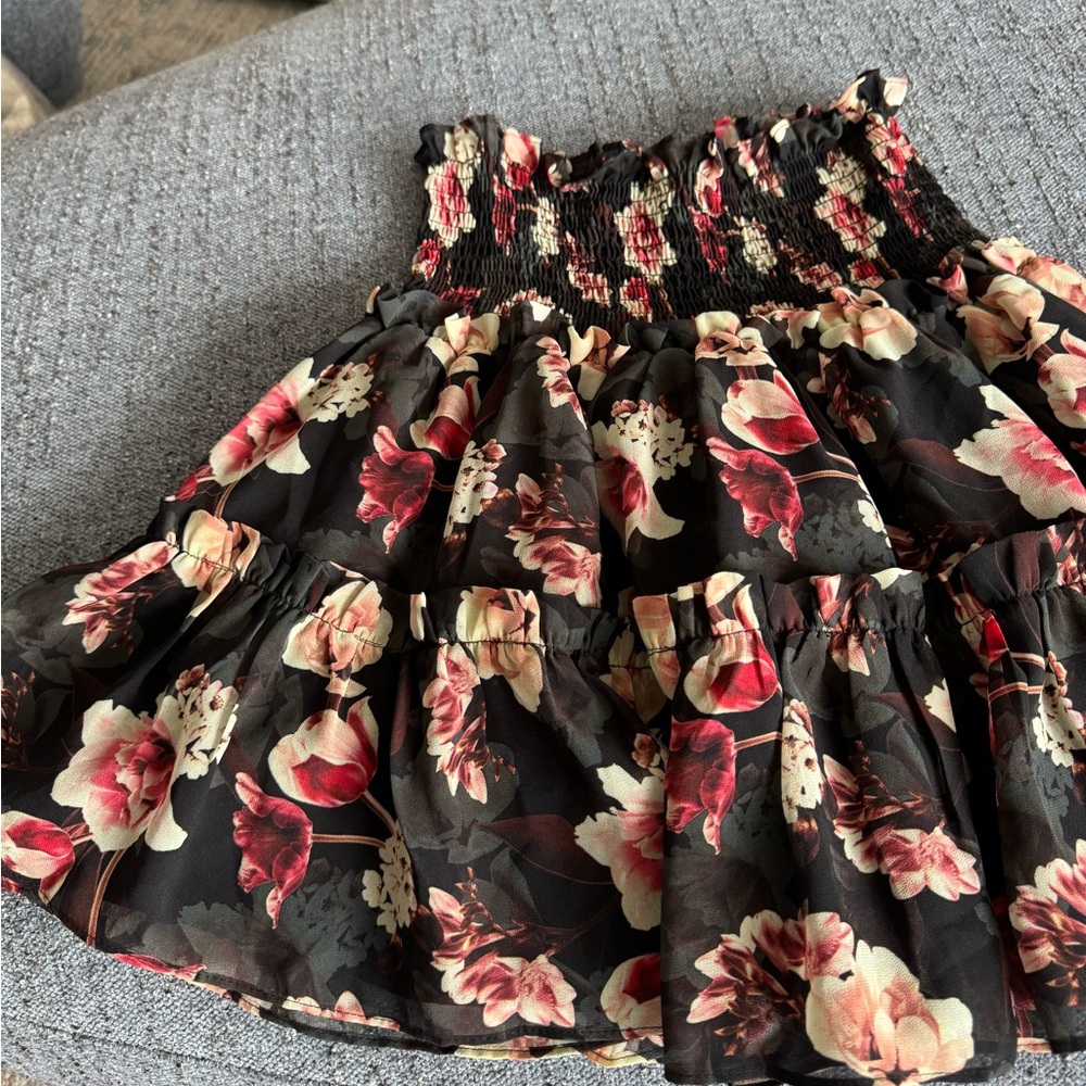 BLUE LIFE Floral Skirt